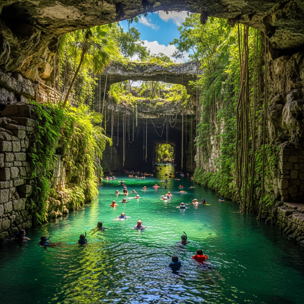 Xcaret Xel-Ha parque tematico Riviera Maya